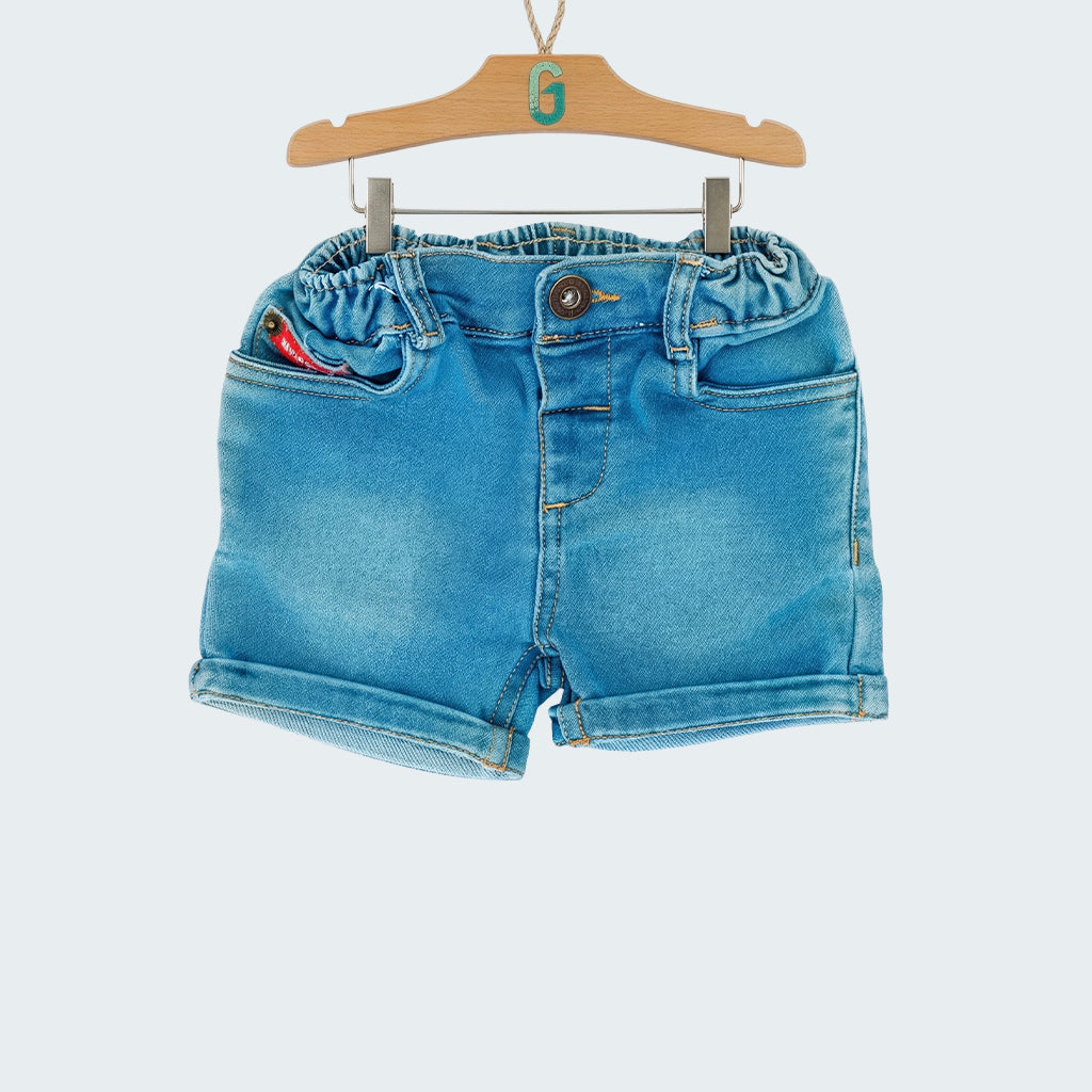 Short denim light blue-26493