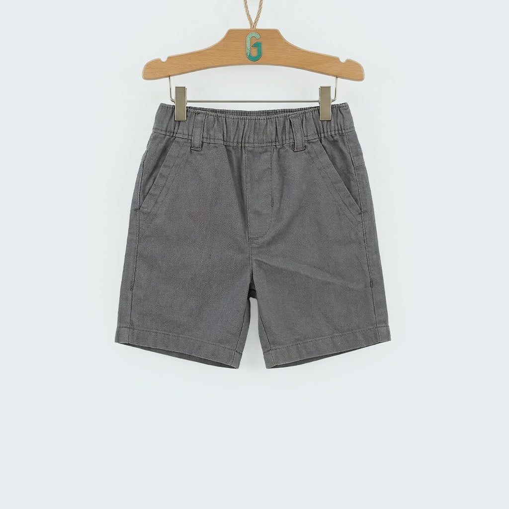 Short Dark Gray Twill-27661