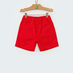 Red Twill Short-27741