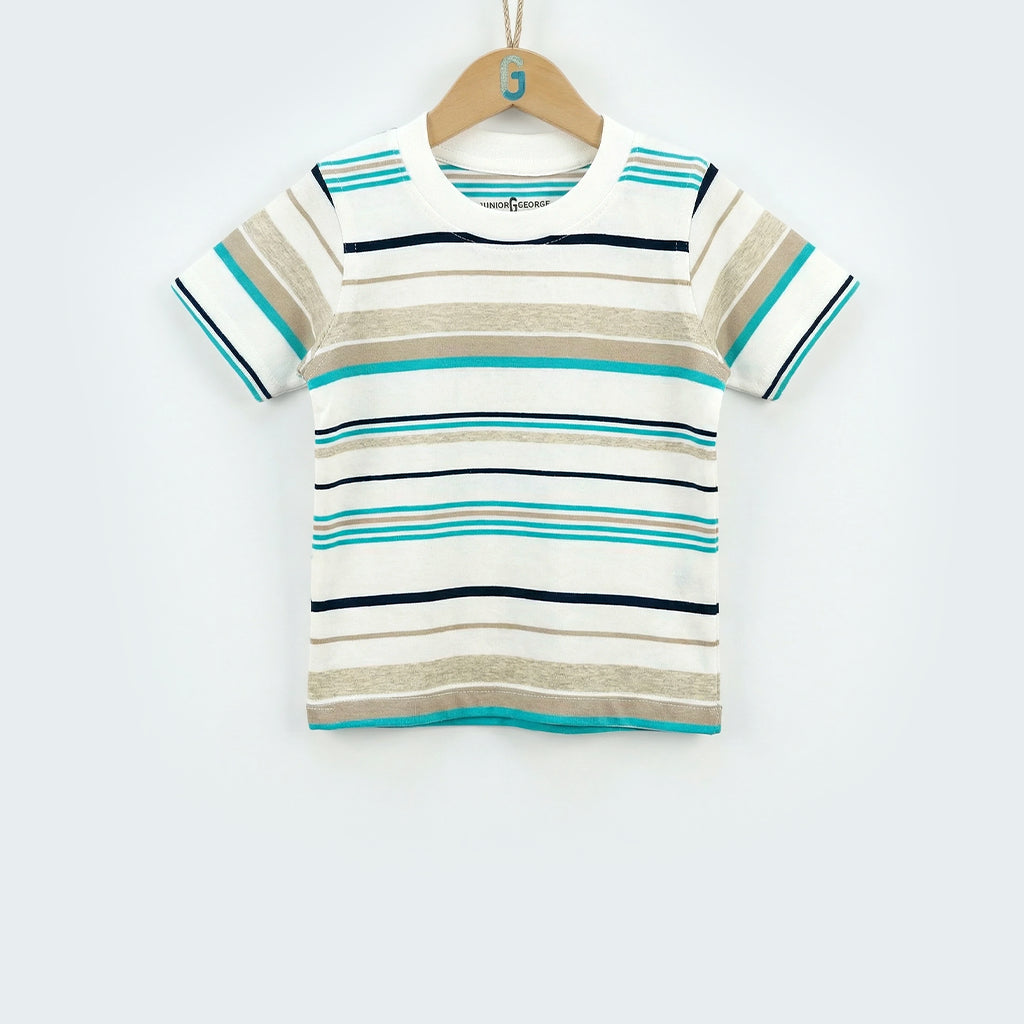 Crewneck stripes white,blue,ash,navy-27749