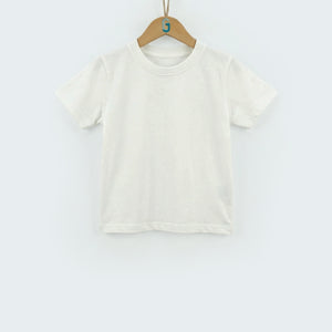 Crewneck plain white S/S-27861