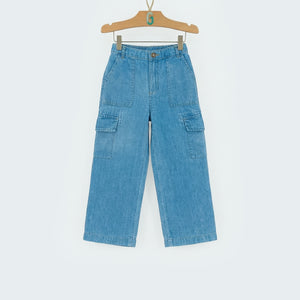 Long Denim pant cargo pocket-27900