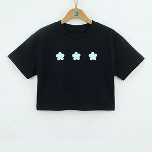 Crewneck Navy 3 flowers-27968