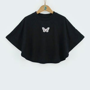 Crewneck black butterfly-27979