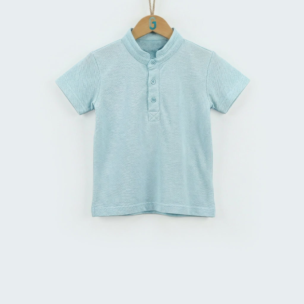 Chineese Collar Light Blue -27988