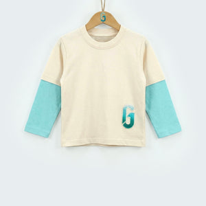 Crewneck L/S G beige -28035