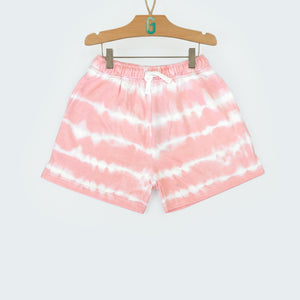 Short pink & white with code -28092