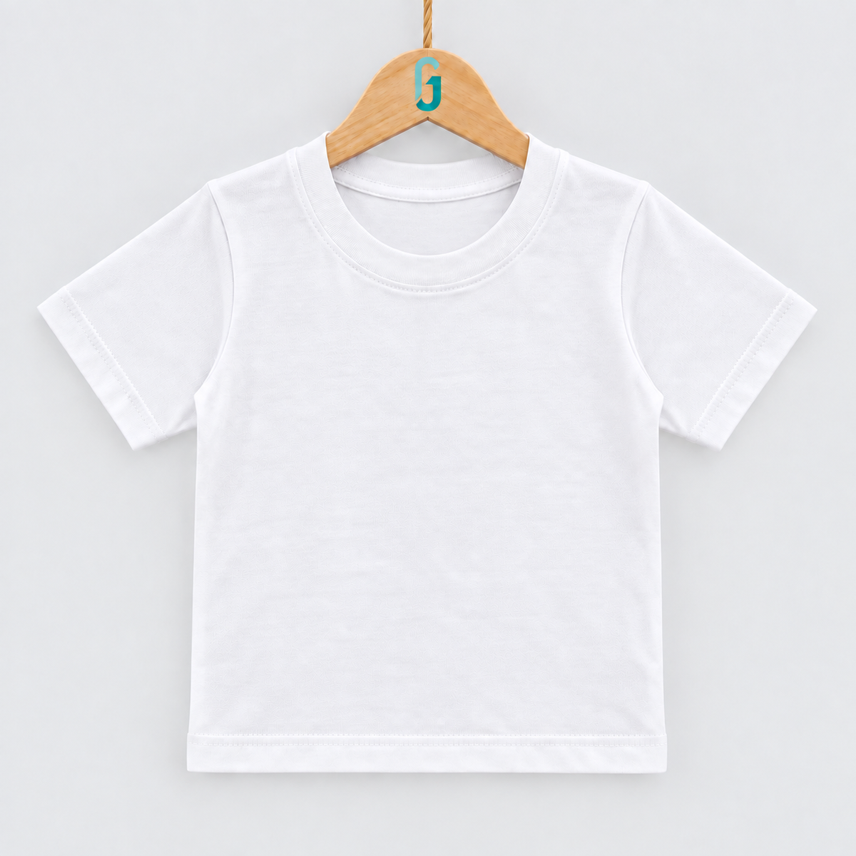 Crewneck White Short Sleeves - 27861