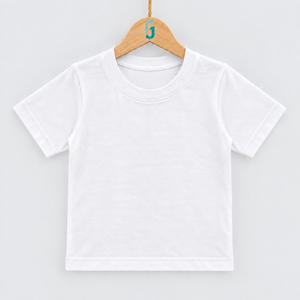 Crewneck White Short Sleeves - 27861