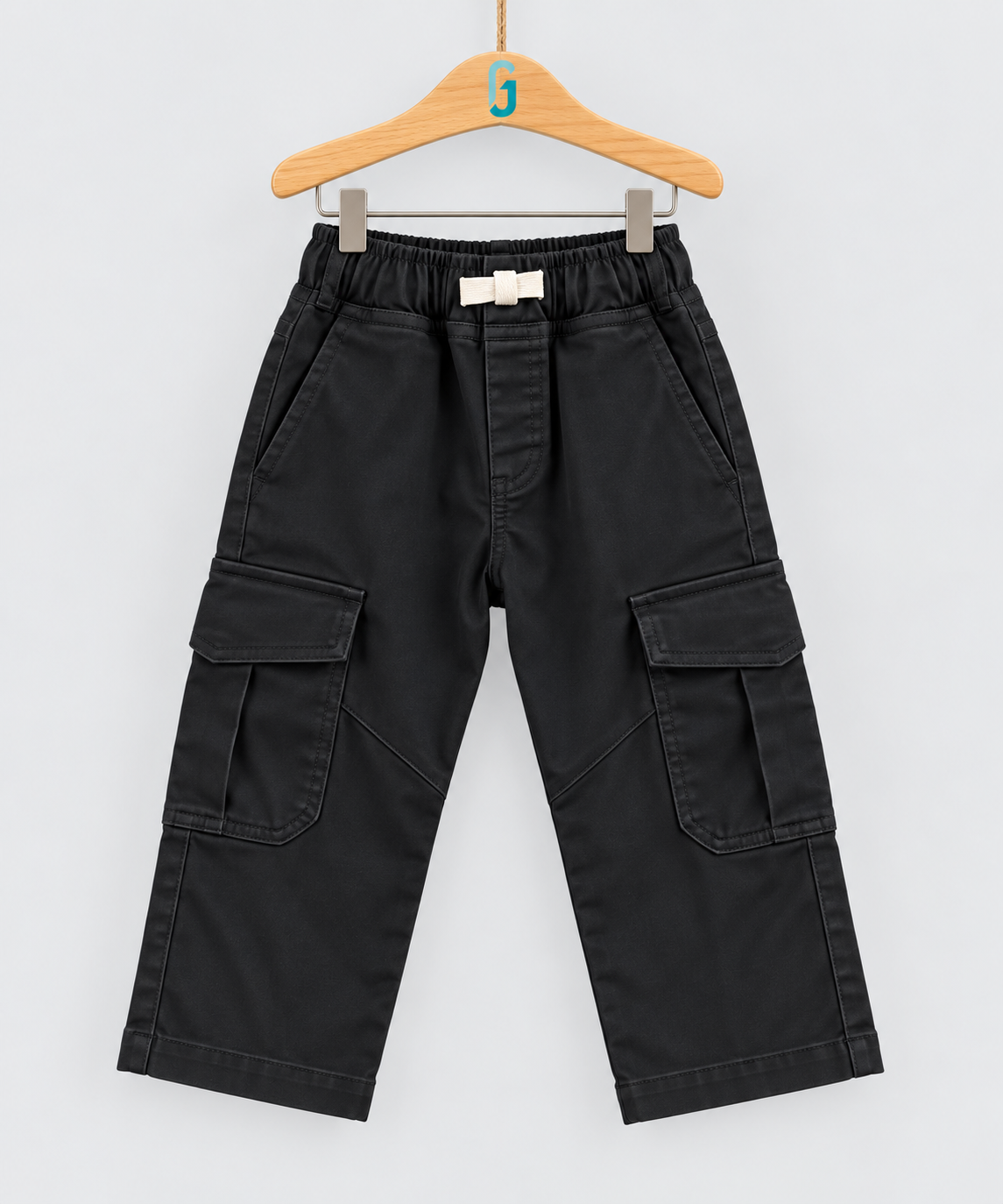 Pant Black Double Pockets - 28121