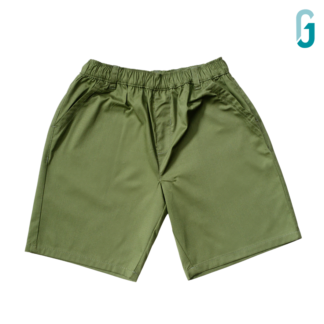 Short - Khaki Green - Linen