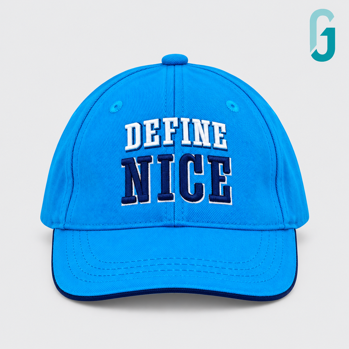 Cap Peacock Blue Define Nice - 27072