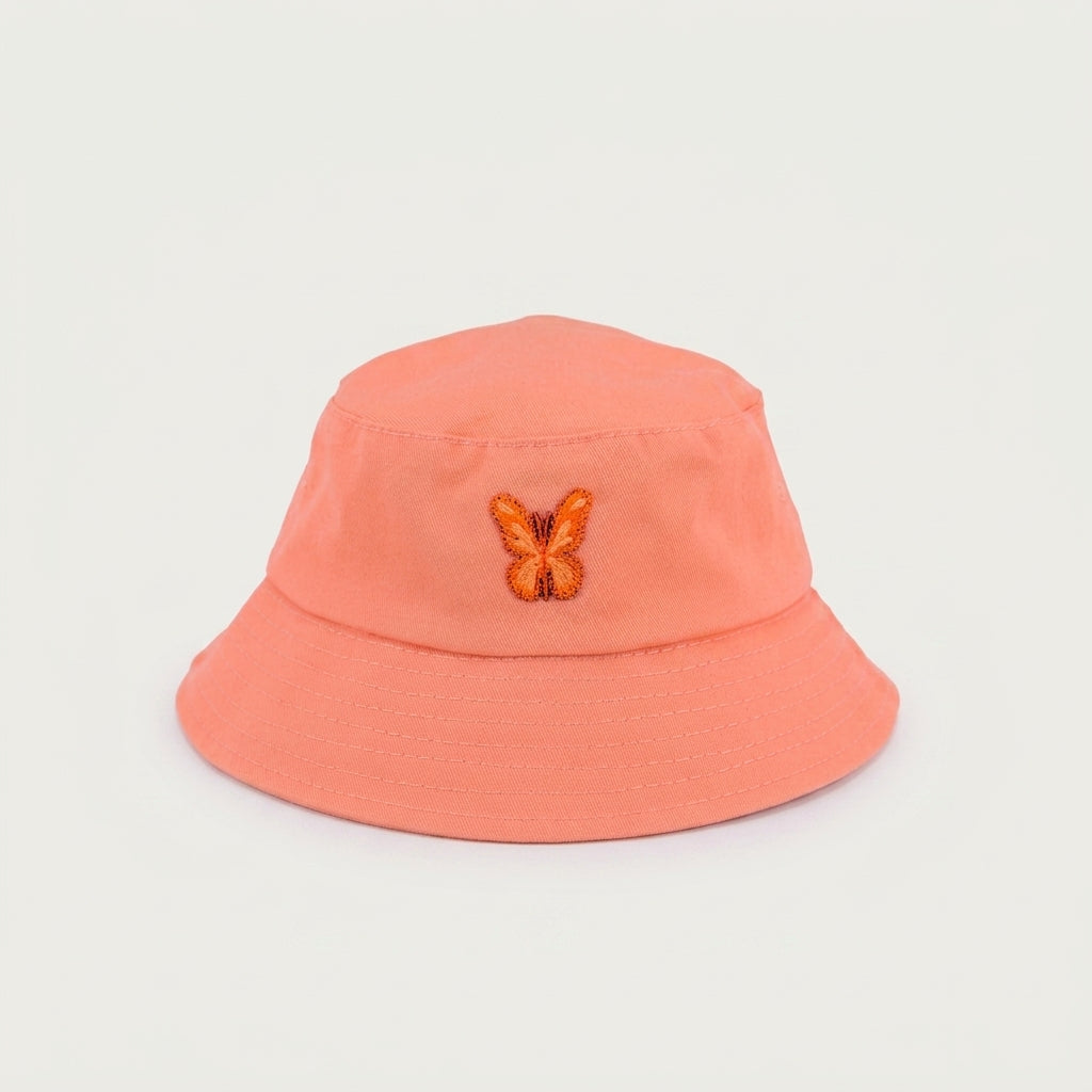 Hat Light Orange Butterfly - 28163