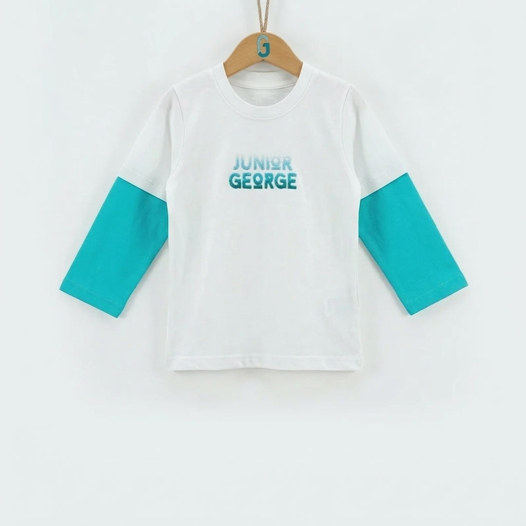 Crewneck - Junior George - White - 27895