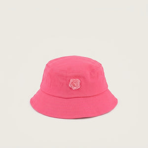 Hat Hot Pink Flower - 28150