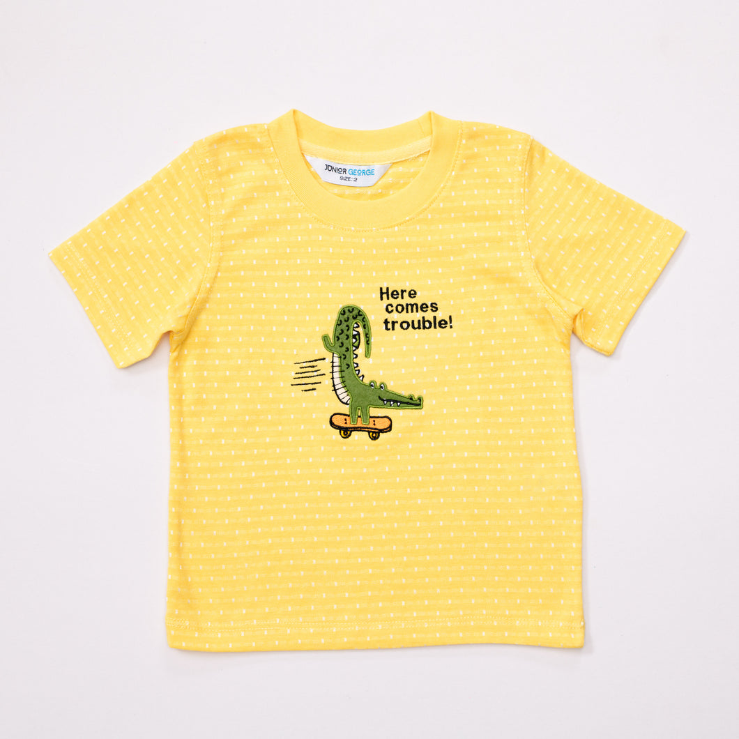 Crewneck - Here Comes Trouble (Yellow)