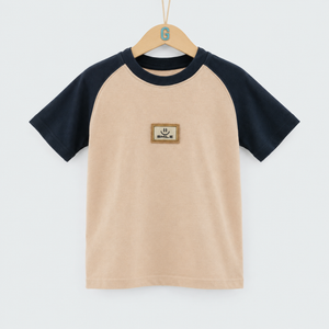 Crewneck - Wrangler - Smile - Light Brown / Black - 27975
