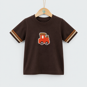 Crewneck - Train - Brown - 28012