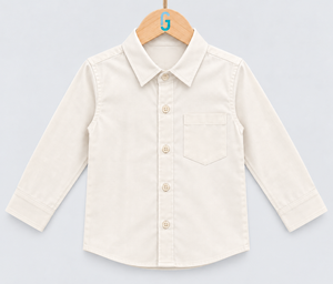 Shirt Cream Long Sleeves - 27560