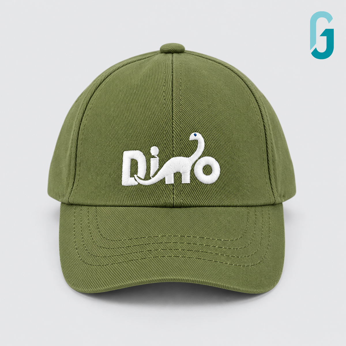 Cap Olive Green Dino - 28132