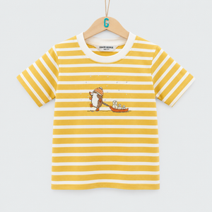 Crewneck - Stripes Porcupine - Yellow / White