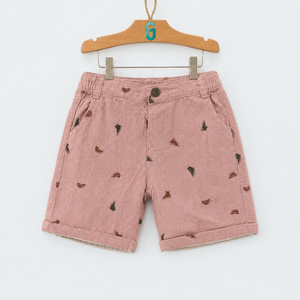 Short - Printed - Dusty Pink