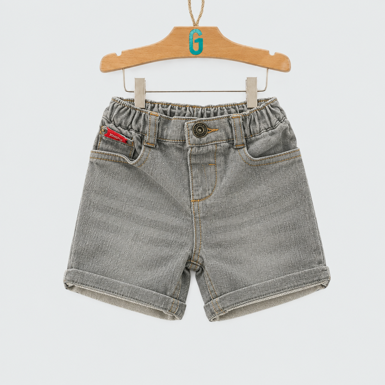 Short - Denim - Grey