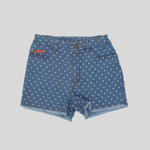 Short Denim Dot Girls