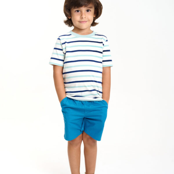 Short Twill Dusty Blue