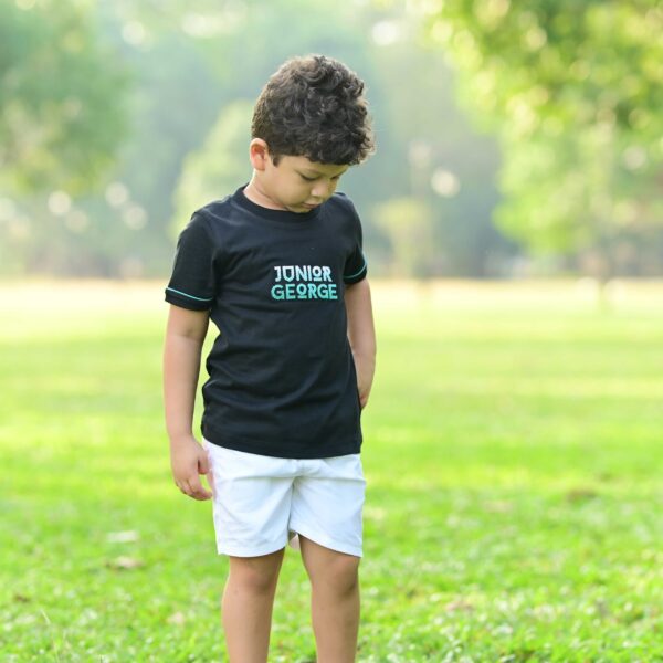 Crew Neck Black Junior George