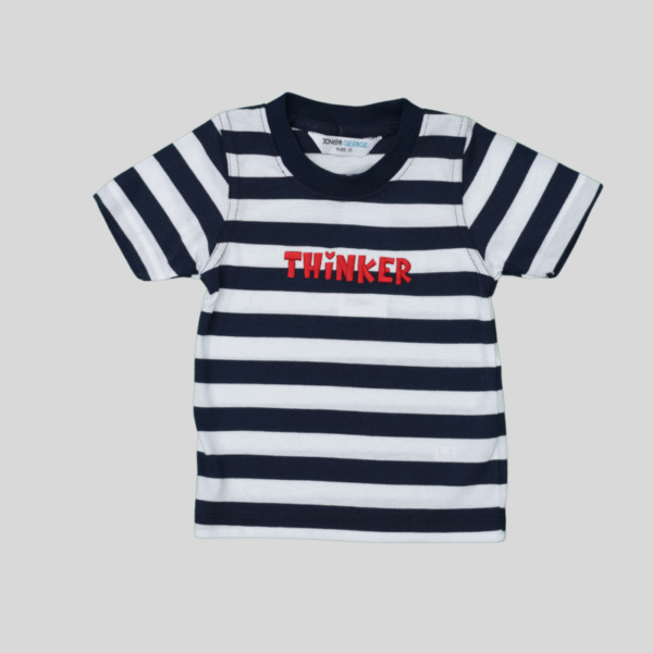 Crew Neck Striper Thinker