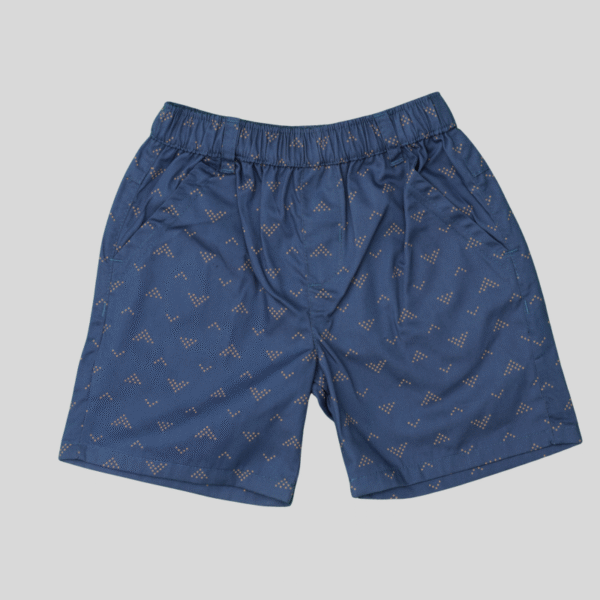 Short dusty blue Twill