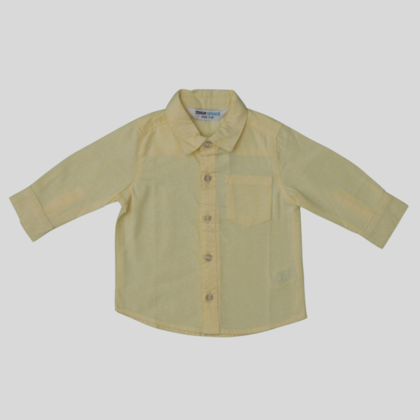 Shirt. N/C. Long. Sleeves-Yellow