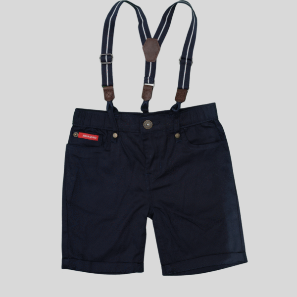 Dungaree Short With Suspender