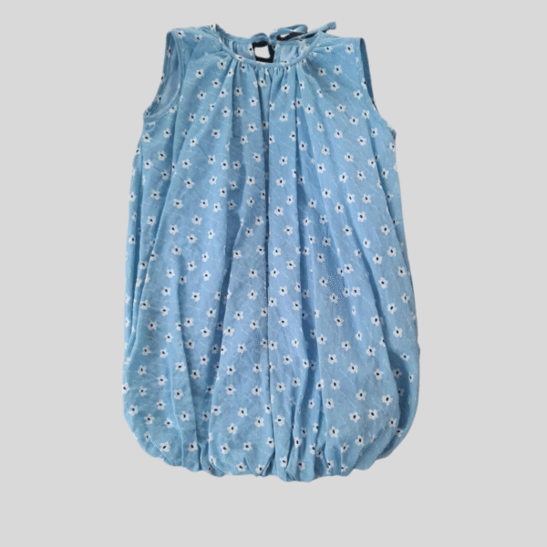 Blue Balloon Dress