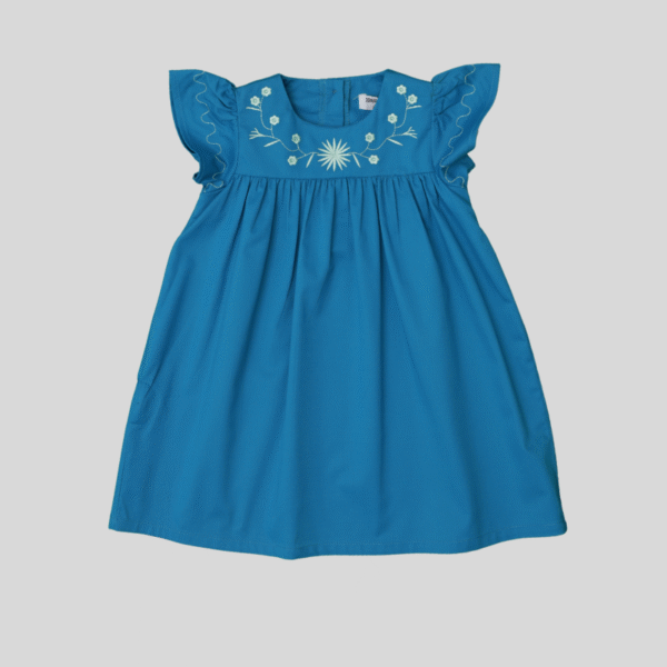 Blue Twill Dress