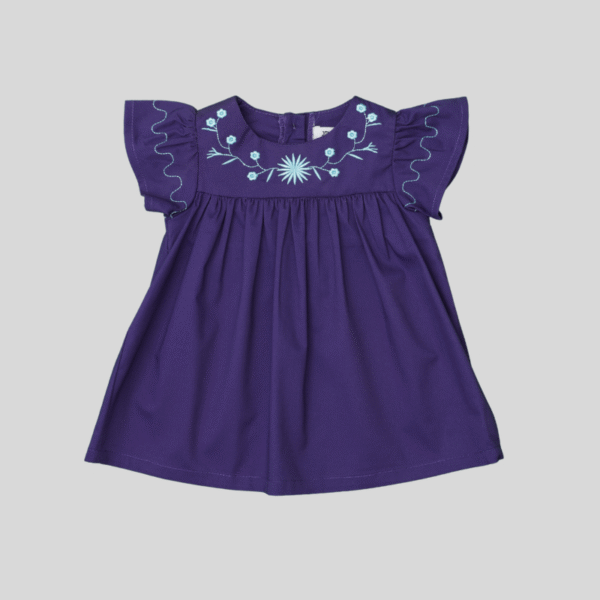 Purple Twill Dress